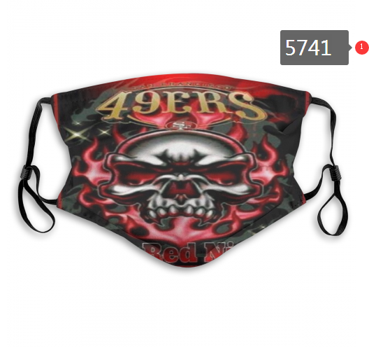 2020 NFL San Francisco 49ers #11 Dust mask with filter